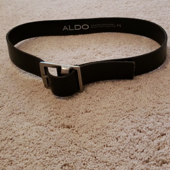 aldo leather belt